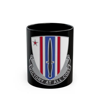 80 Civil Affairs Battalion (U.S. Army) Black Coffee Mug-11oz-The Sticker Space