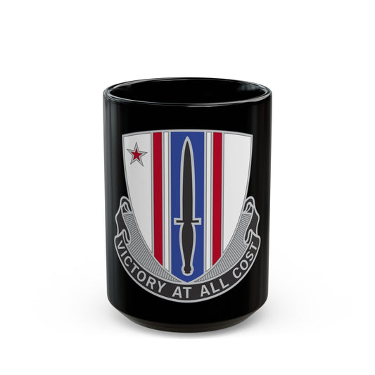 80 Civil Affairs Battalion (U.S. Army) Black Coffee Mug-15oz-The Sticker Space