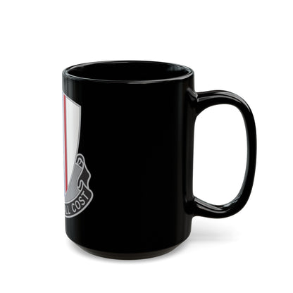 80 Civil Affairs Battalion (U.S. Army) Black Coffee Mug-The Sticker Space