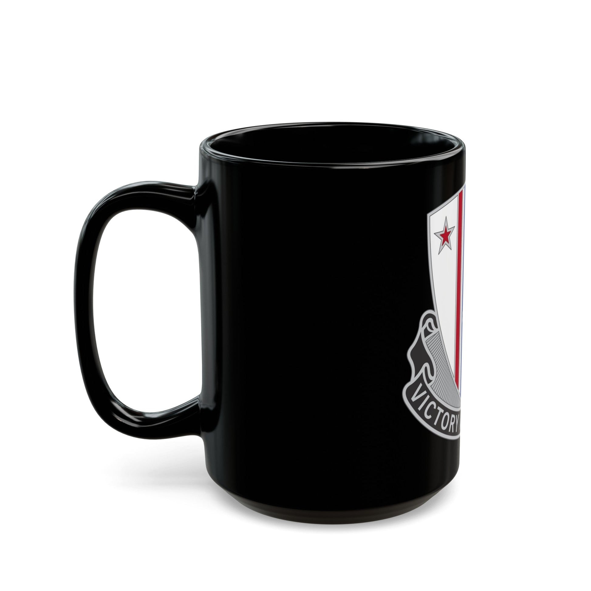 80 Civil Affairs Battalion (U.S. Army) Black Coffee Mug-The Sticker Space