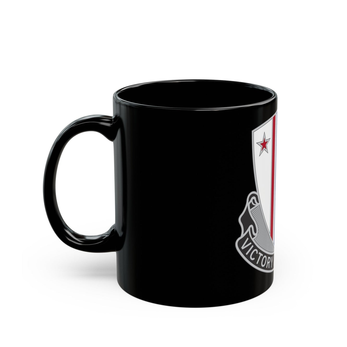 80 Civil Affairs Battalion (U.S. Army) Black Coffee Mug-The Sticker Space