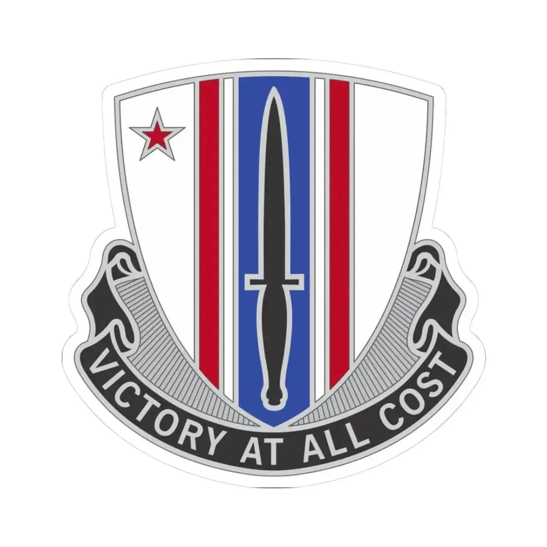 80 Civil Affairs Battalion (U.S. Army) STICKER Vinyl Kiss-Cut Decal 3 Inch White - The Sticker Space