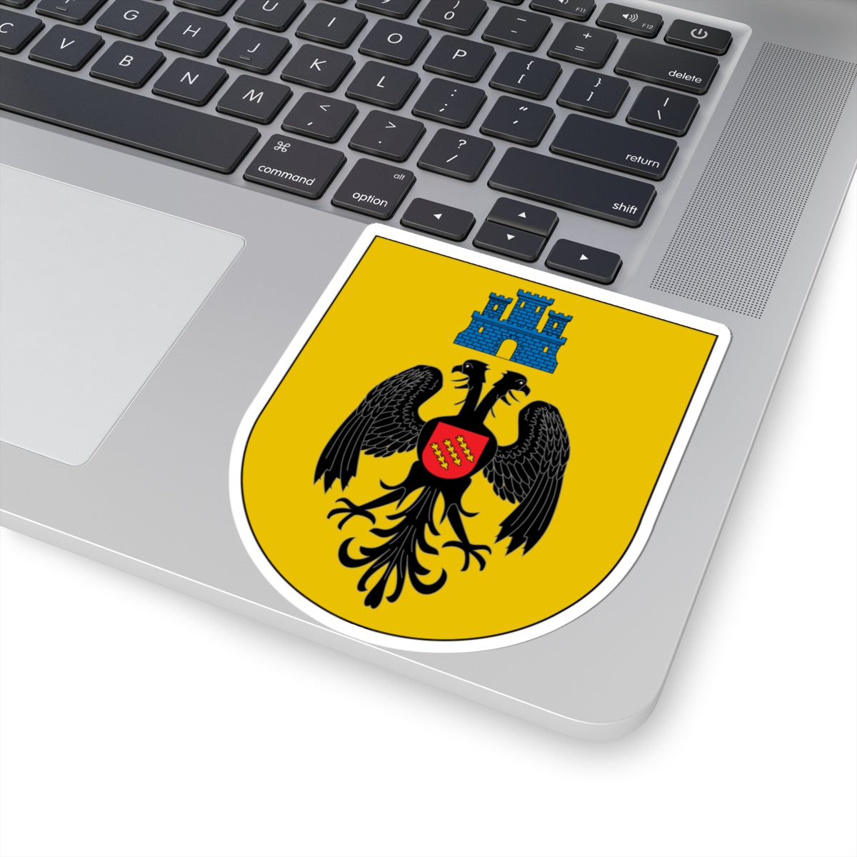 Antic escut municipal de Salàs de Pallars (Spain) (Coat of Arms) STICKER Vinyl Kiss-Cut Decal