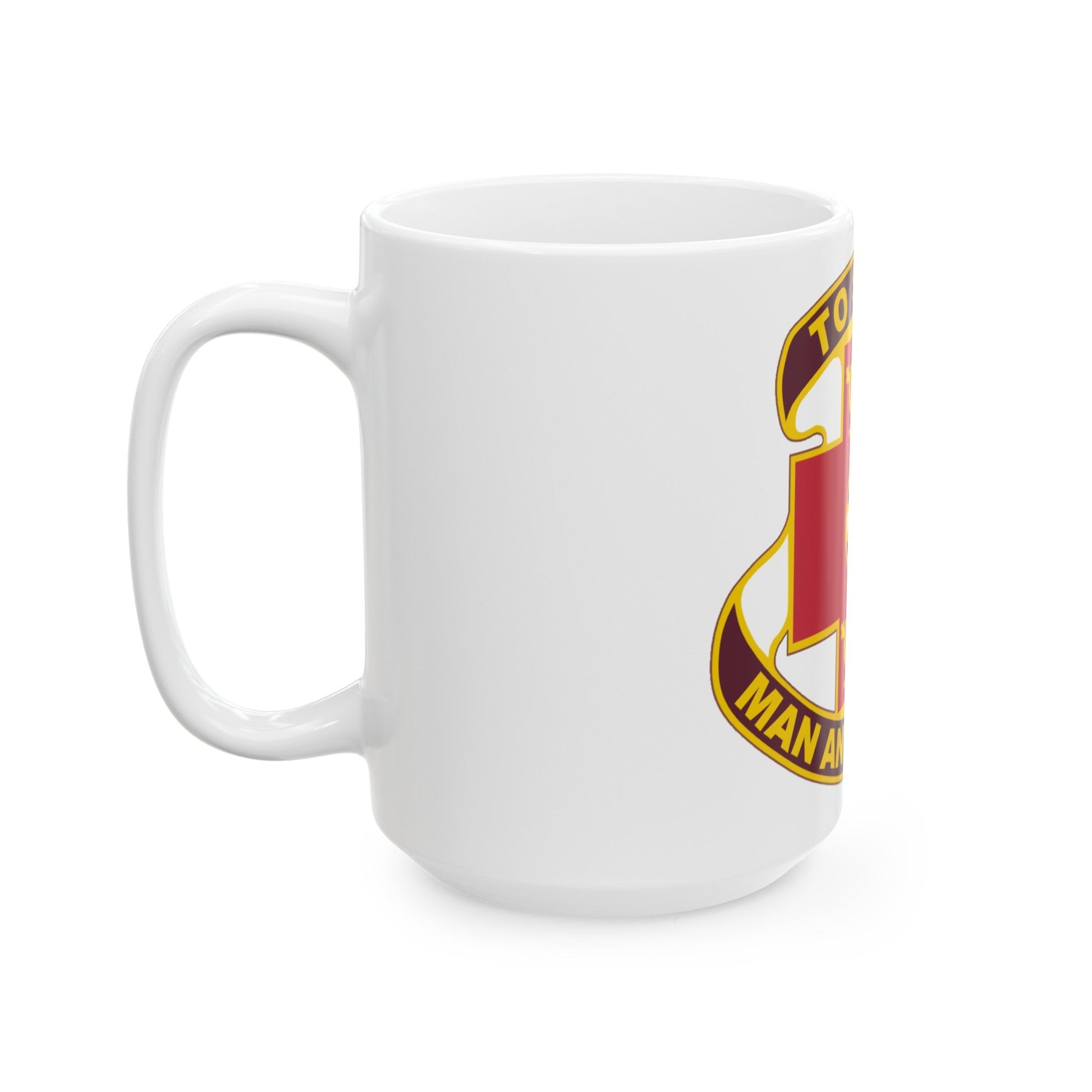 801 Combat Support Hospital (U.S. Army) White Coffee Mug-The Sticker Space