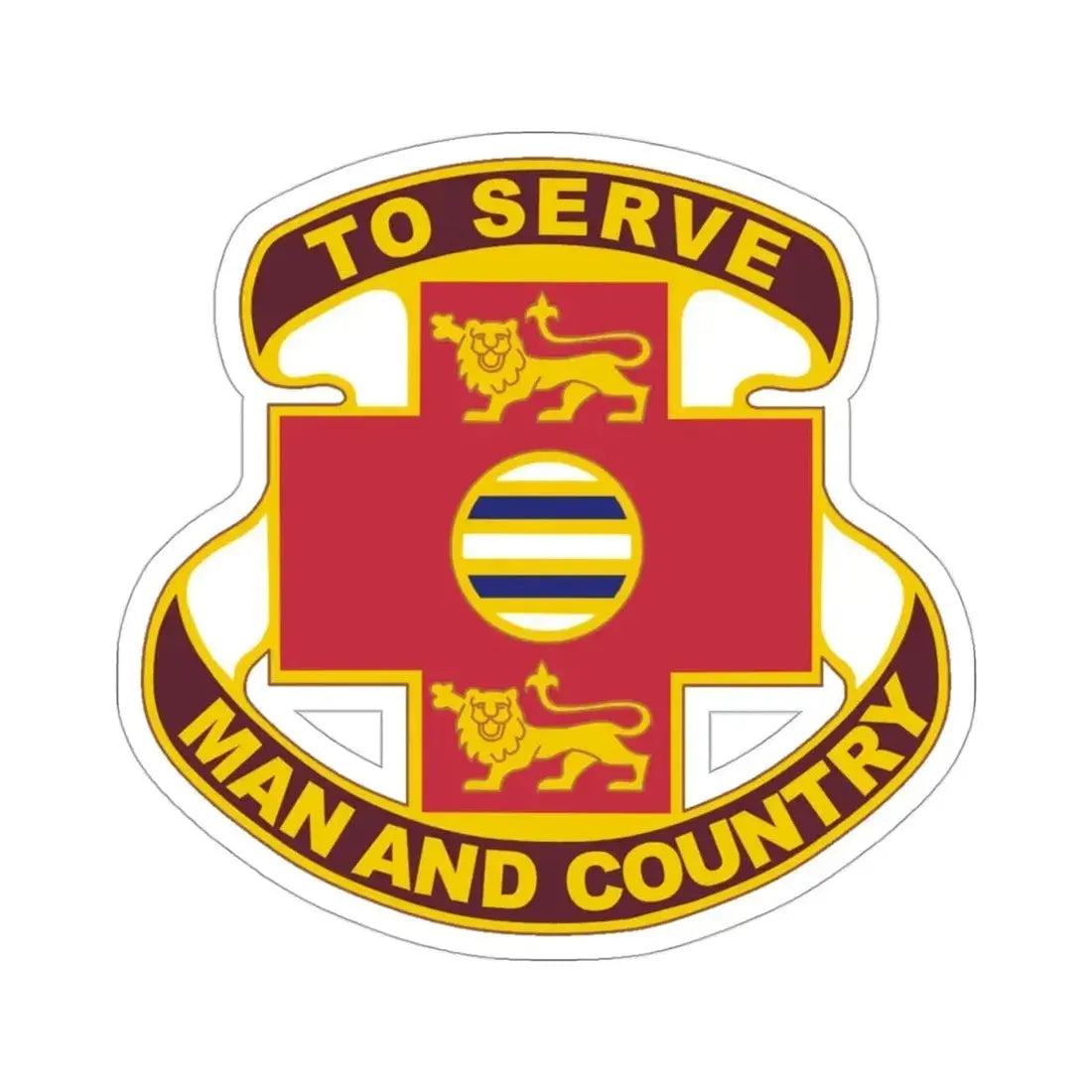 801 Combat Support Hospital (U.S. Army) STICKER Vinyl Die-Cut Decal 3 Inch - The Sticker Space