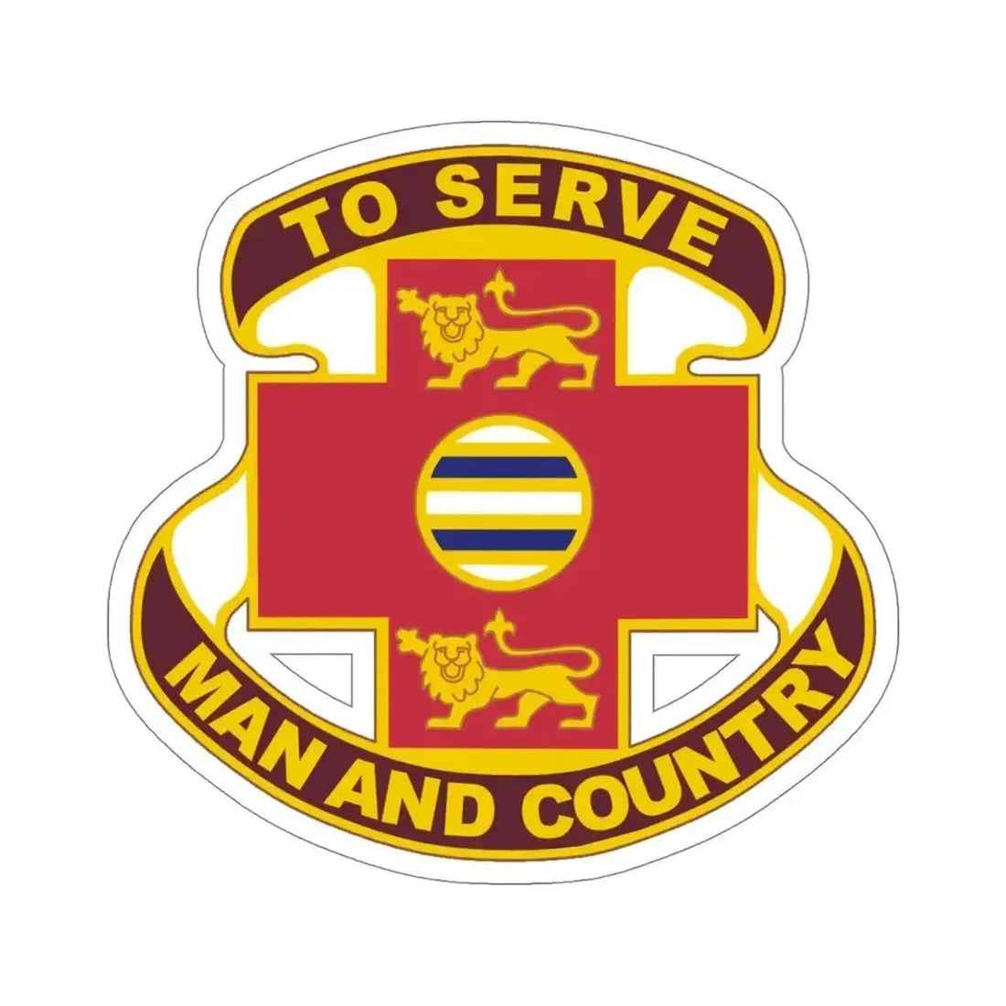 801 Combat Support Hospital (U.S. Army) STICKER Vinyl Die-Cut Decal 5 Inch - The Sticker Space