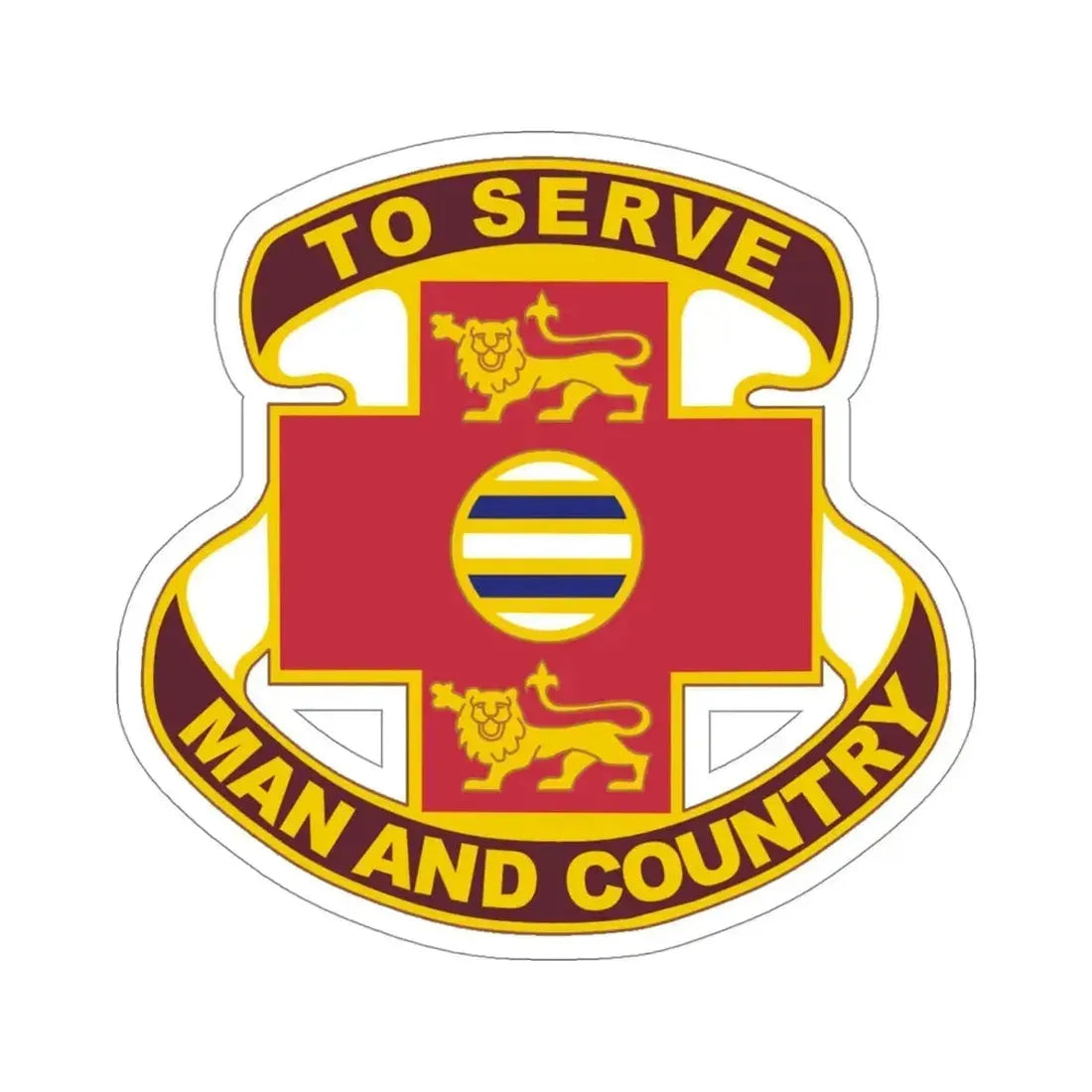 801 Combat Support Hospital (U.S. Army) STICKER Vinyl Die-Cut Decal - The Sticker Space