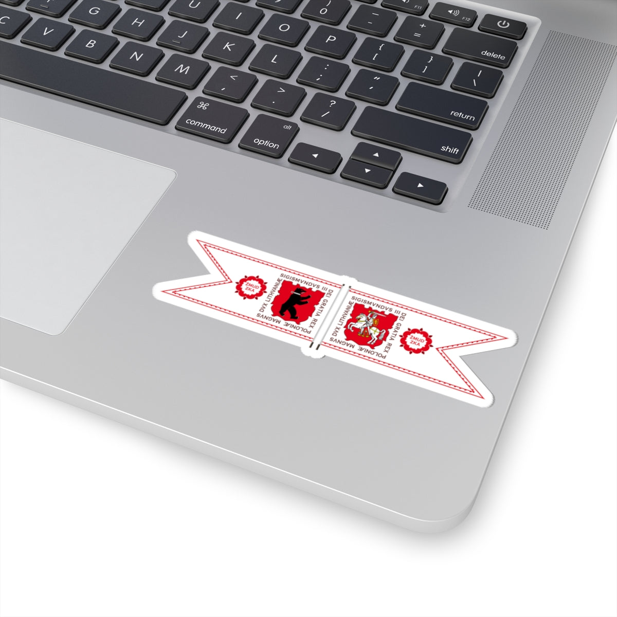 Banner of Duchy of Samogitia 1609-1618 (Belarus) (Coat of Arms) STICKER Vinyl Kiss-Cut Decal