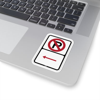 PBOT Road sign P1000L (Oregon) (Road Sign) STICKER Vinyl Kiss-Cut Decal