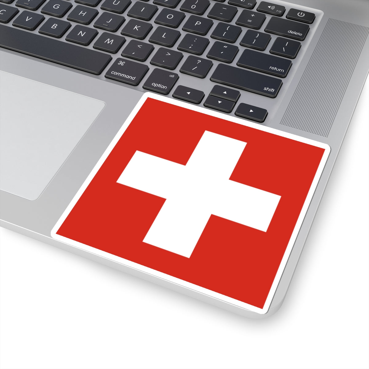 Flag of Switzerland 20-26 (Switzerland) STICKER Vinyl Kiss-Cut Decal