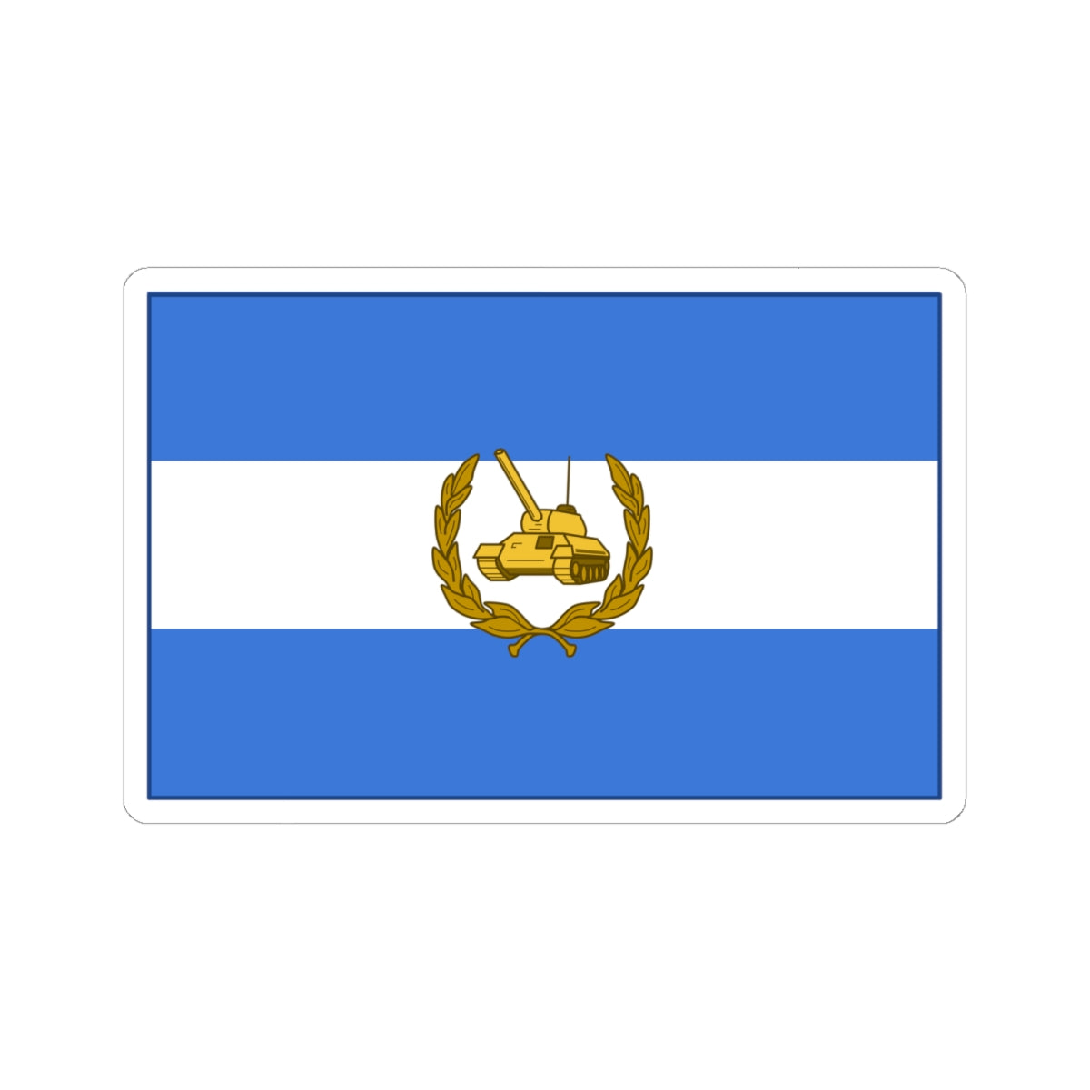 SYR-Armour-DIV-flag (Syria) STICKER Vinyl Kiss-Cut Decal