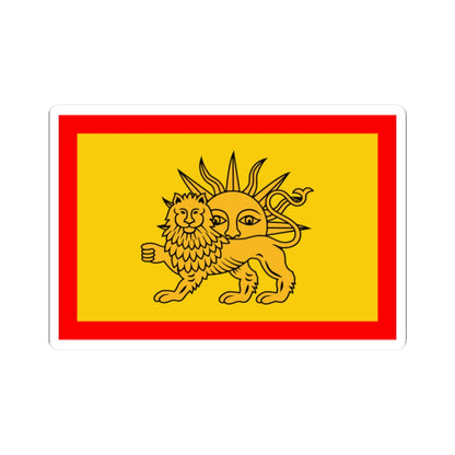 Nadir Shah Flag (Iran) STICKER Vinyl Kiss-Cut Decal
