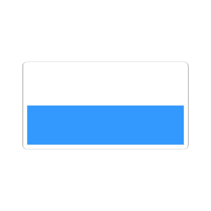 Flag of Moshensky rayon Novgorod oblast (Russia) STICKER Vinyl Kiss-Cut Decal