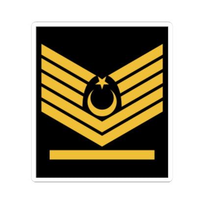 Başçavuş rütbe (Turkey) (Military Rank) STICKER Vinyl Kiss-Cut Decal