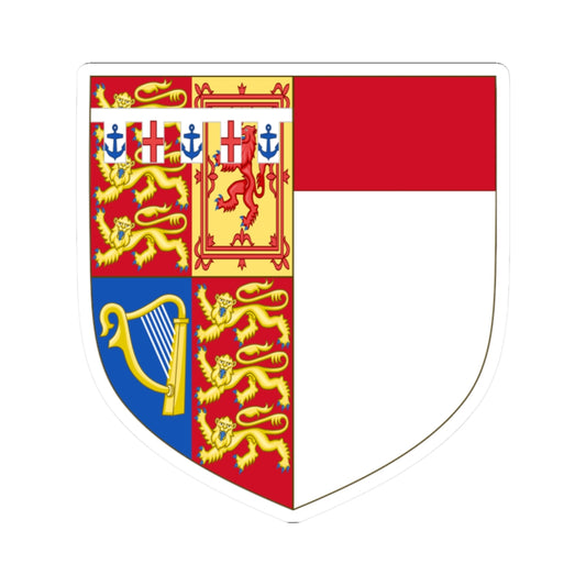 Arms of Katharine Duchess of Kent (United Kingdom) (Coat of Arms) STICKER Vinyl Kiss-Cut Decal