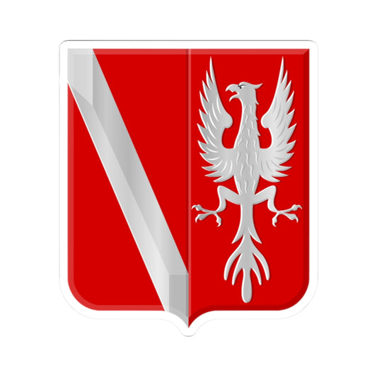 Bergambacht wapen (Netherlands) (Coat of Arms) STICKER Vinyl Kiss-Cut Decal