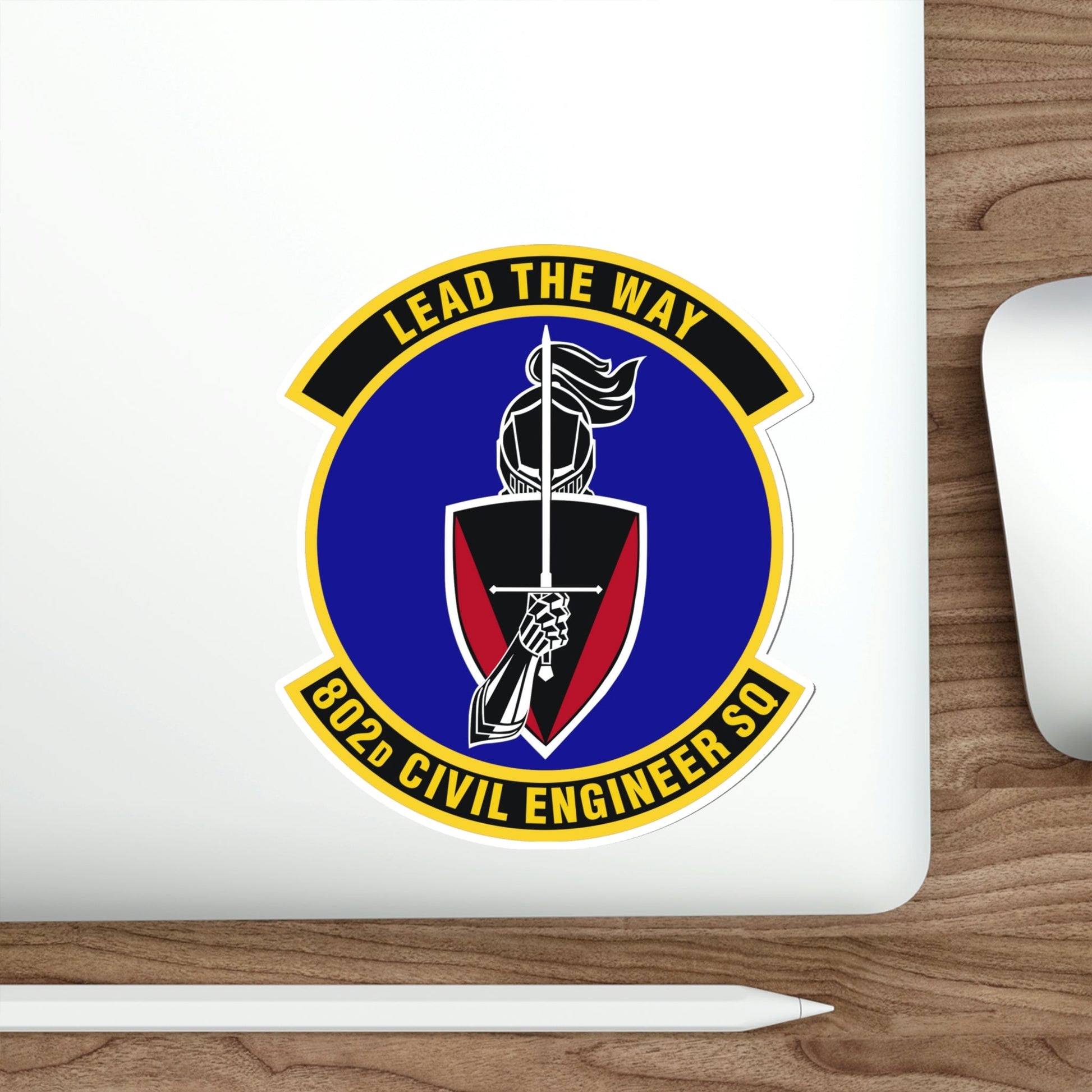 802d Civil Engineer Squadron (U.S. Air Force) STICKER Vinyl Die-Cut Decal-The Sticker Space