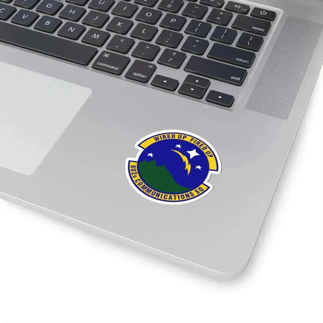802d Communications Squadron (U.S. Air Force) STICKER Vinyl Kiss-Cut Decal - The Sticker Space