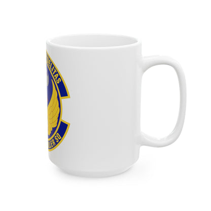 802d Comptroller Squadron (U.S. Air Force) White Coffee Mug-The Sticker Space