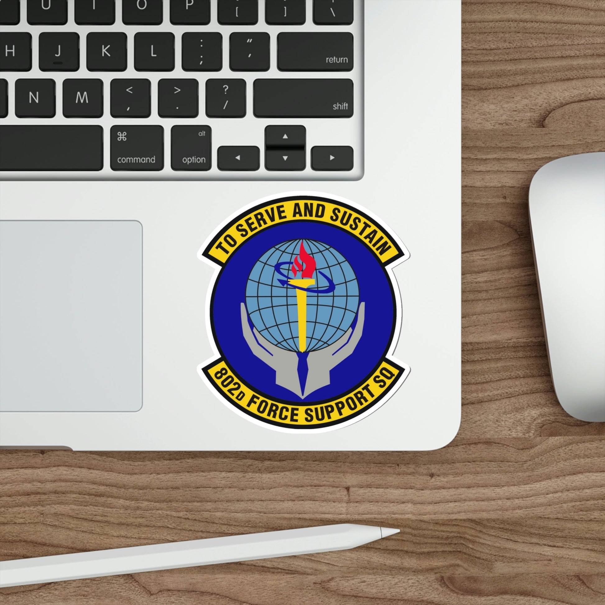 802d Force Support Squadron (U.S. Air Force) STICKER Vinyl Die-Cut Decal-The Sticker Space