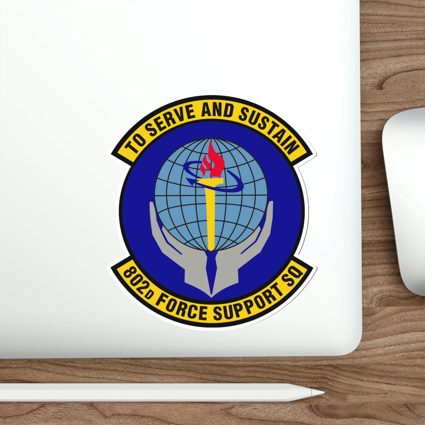 802d Force Support Squadron (U.S. Air Force) STICKER Vinyl Die-Cut Decal-The Sticker Space