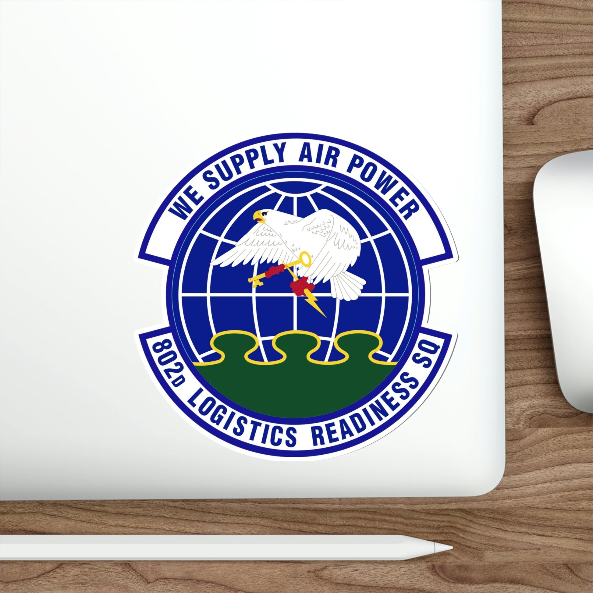 802d Logistics Readiness Squadron (U.S. Air Force) STICKER Vinyl Die-Cut Decal-The Sticker Space