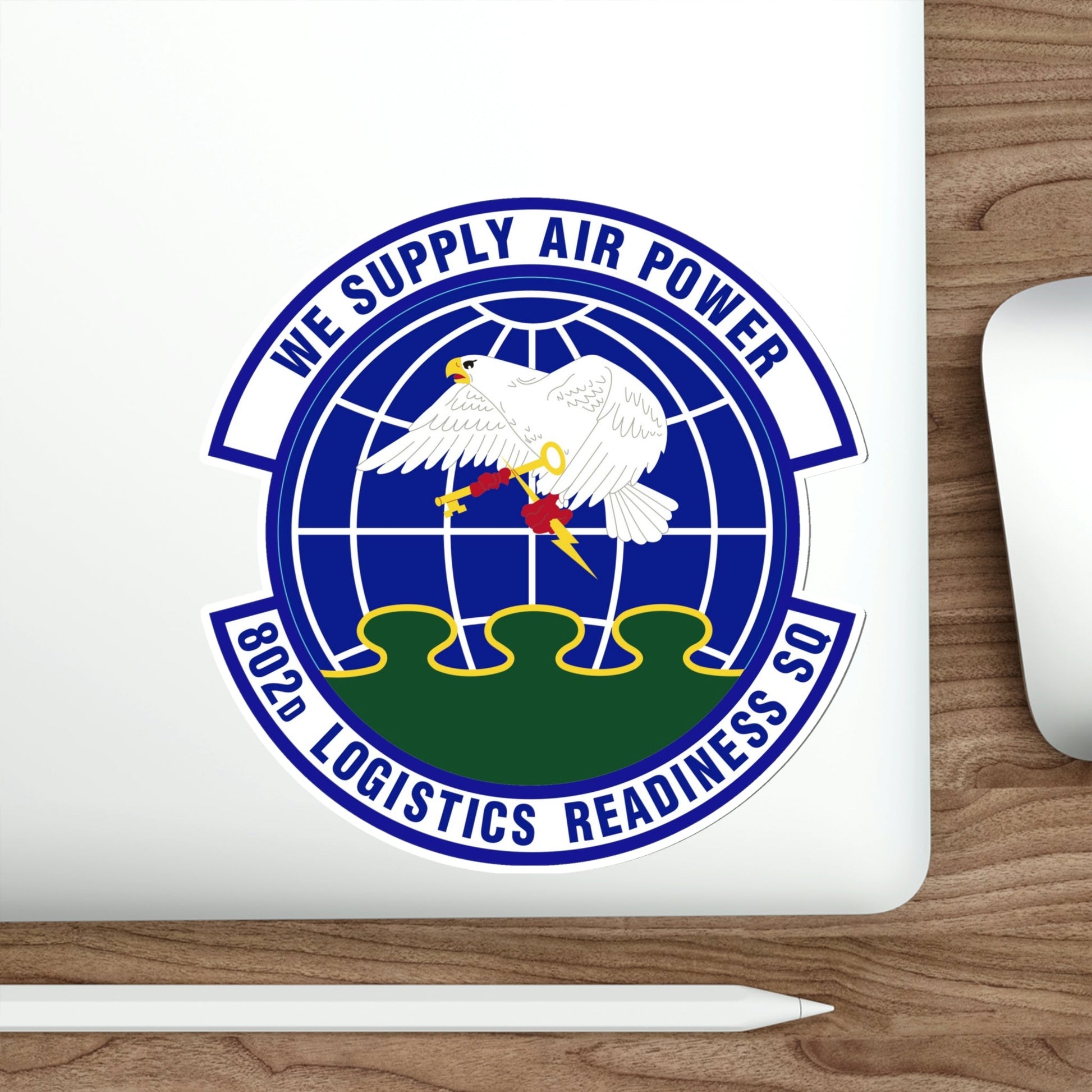 802d Logistics Readiness Squadron (U.S. Air Force) STICKER Vinyl Die-Cut Decal-The Sticker Space