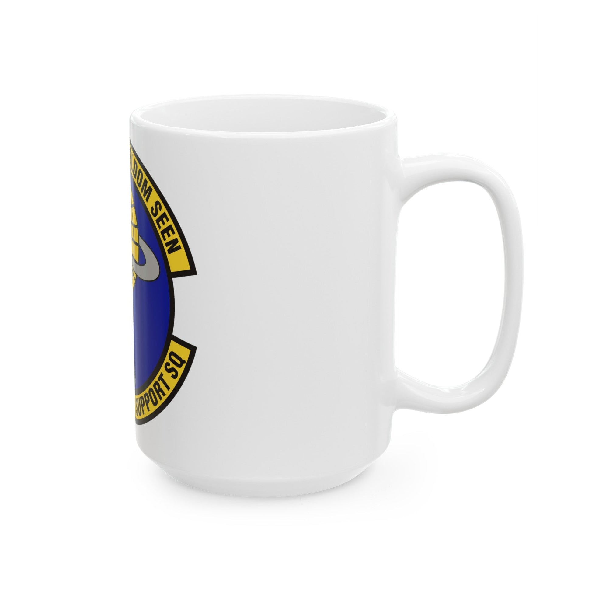 802d Operations Support Squadron (U.S. Air Force) White Coffee Mug-The Sticker Space