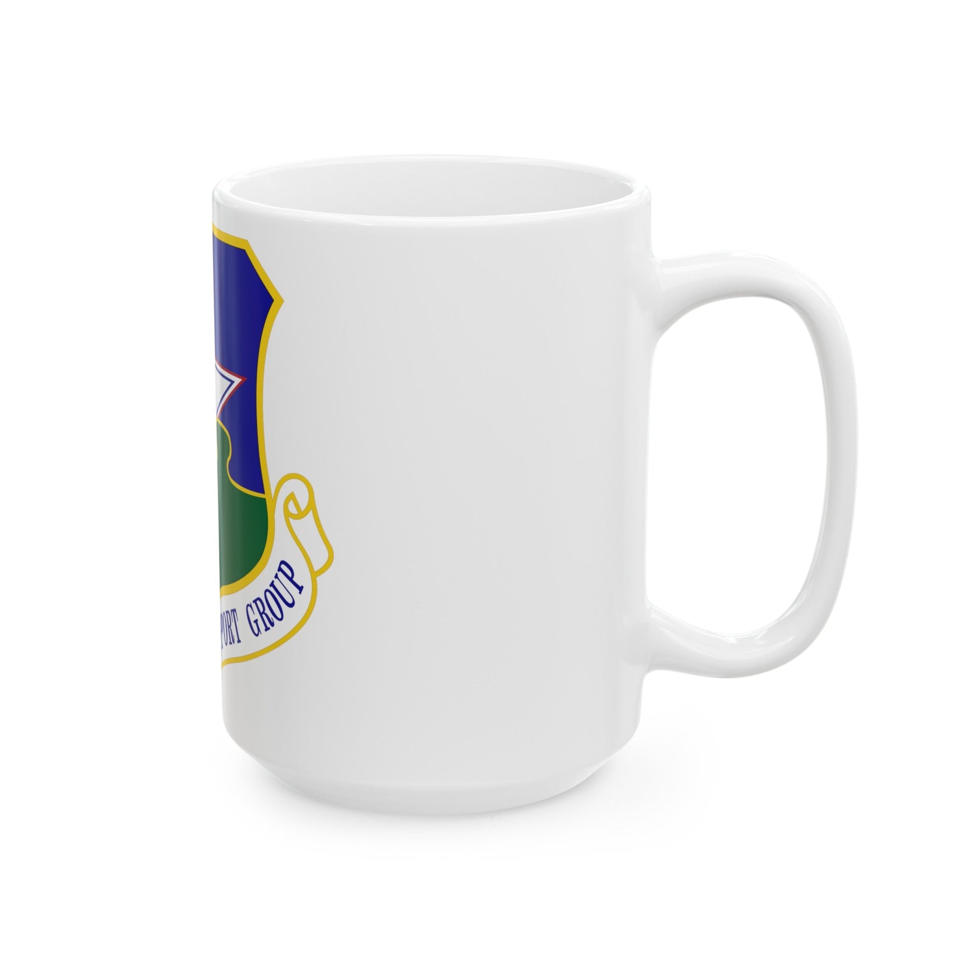 802nd Mission Support Group (U.S. Air Force) White Coffee Mug-The Sticker Space