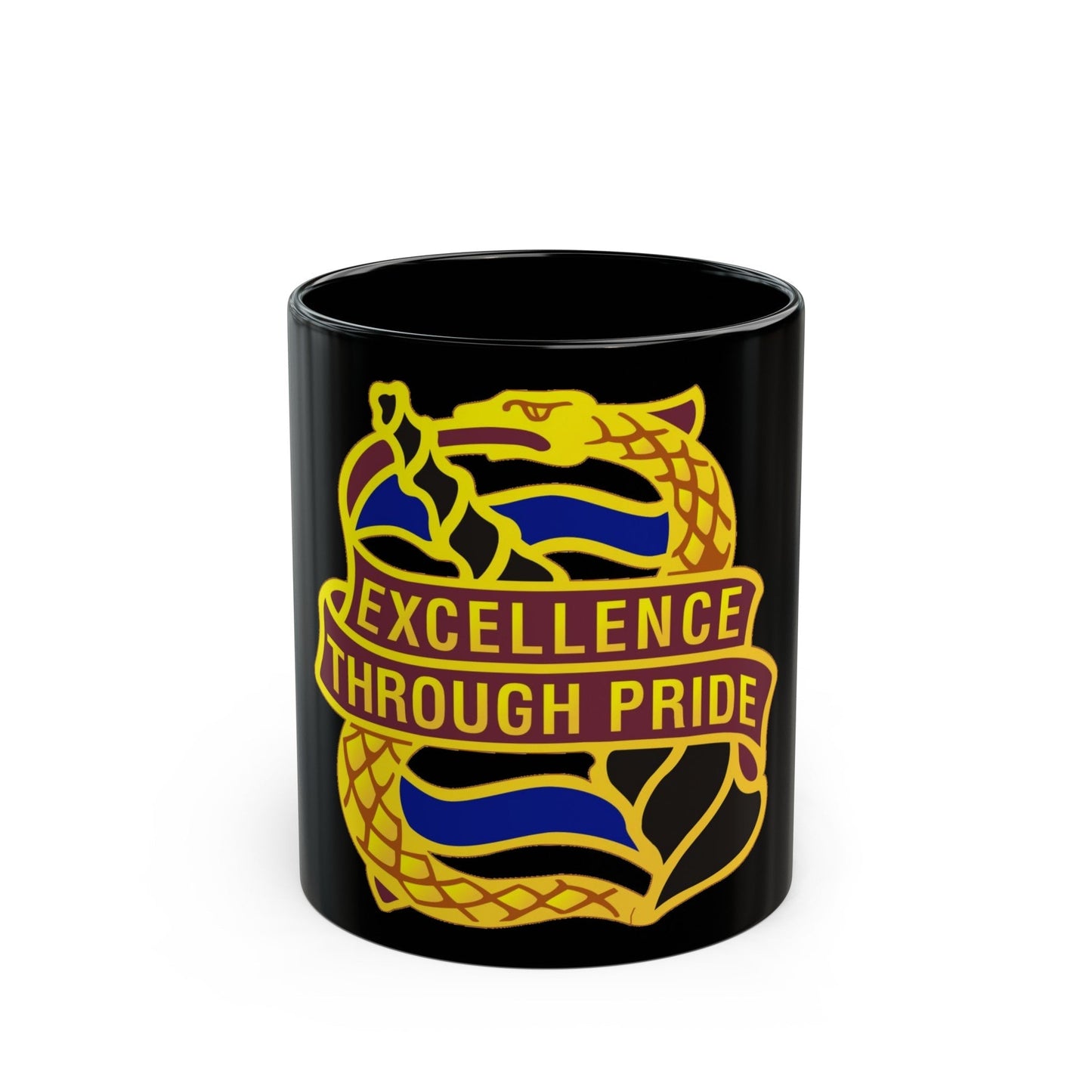 803 Medical Group (U.S. Army) Black Coffee Mug-11oz-The Sticker Space