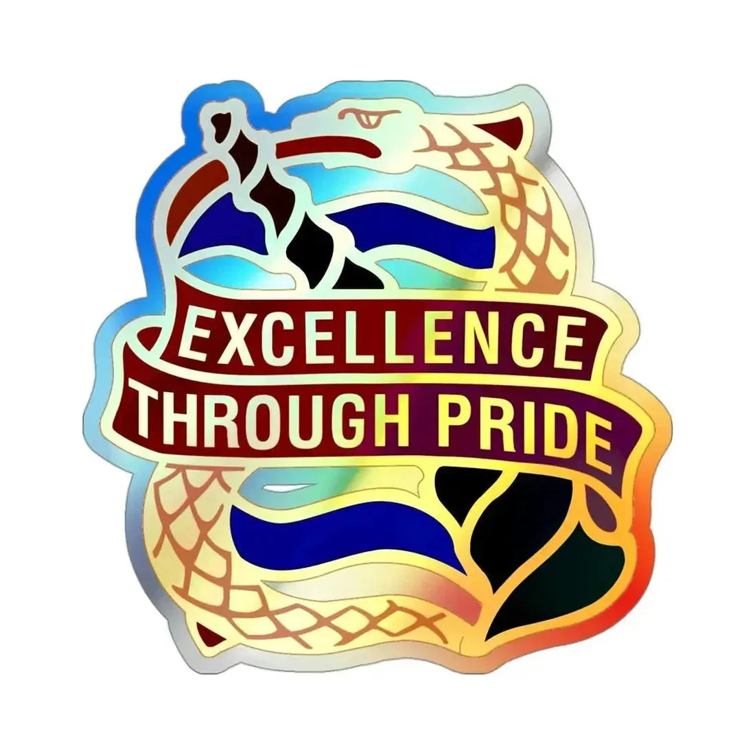 803 Medical Group (U.S. Army) Holographic STICKER Die-Cut Vinyl Decal - The Sticker Space