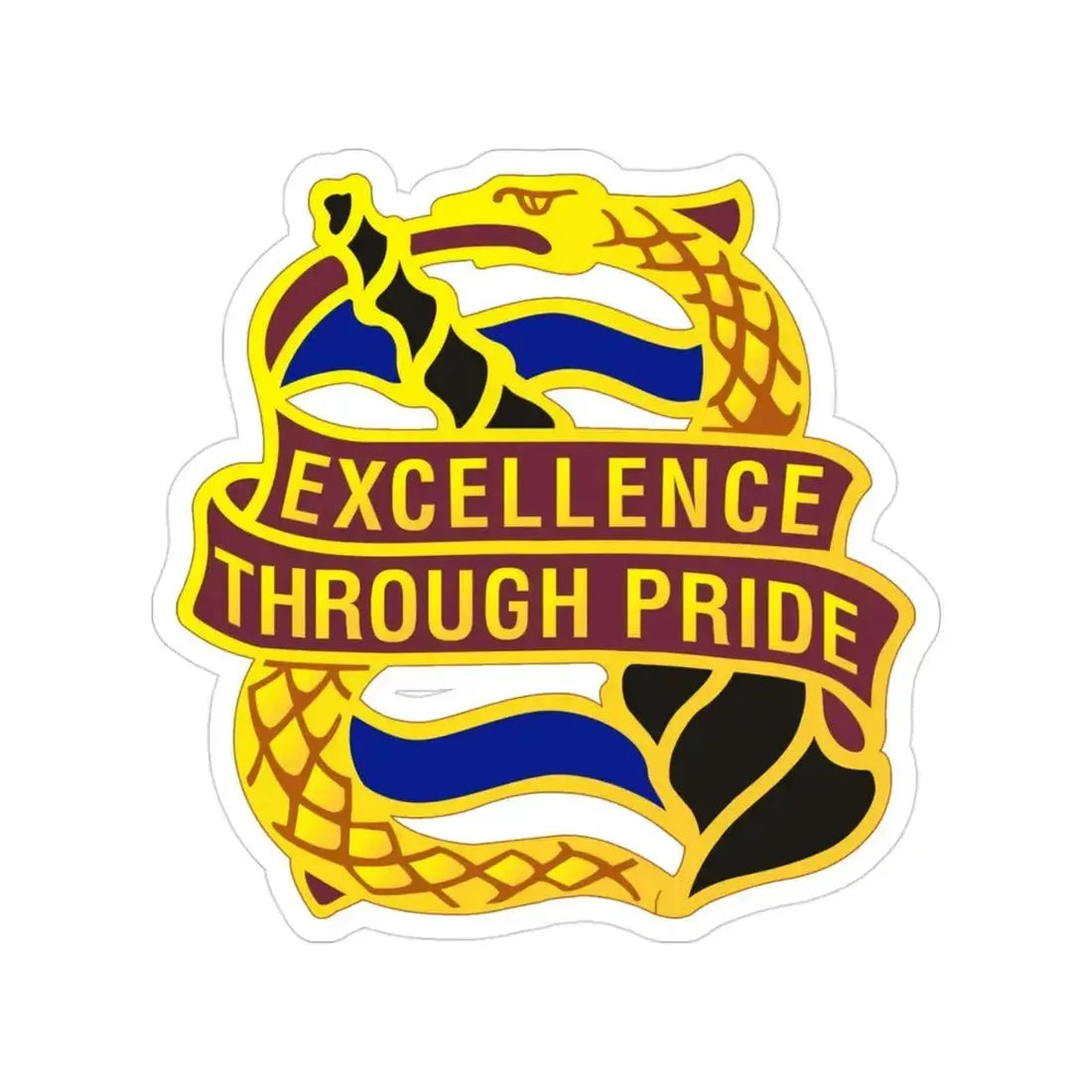 803 Medical Group (U.S. Army) Transparent STICKER Die-Cut Vinyl Decal - The Sticker Space