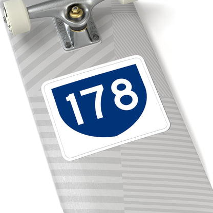PR primary 178 (Puerto Rico) (Road Sign) STICKER Vinyl Kiss-Cut Decal