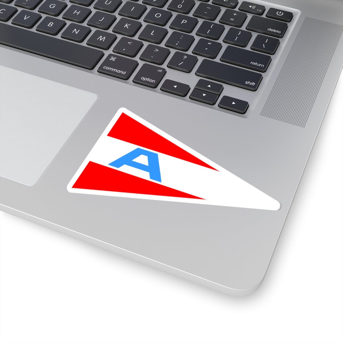 Burgee of Asker Seilforening (Norway) STICKER Vinyl Kiss-Cut Decal