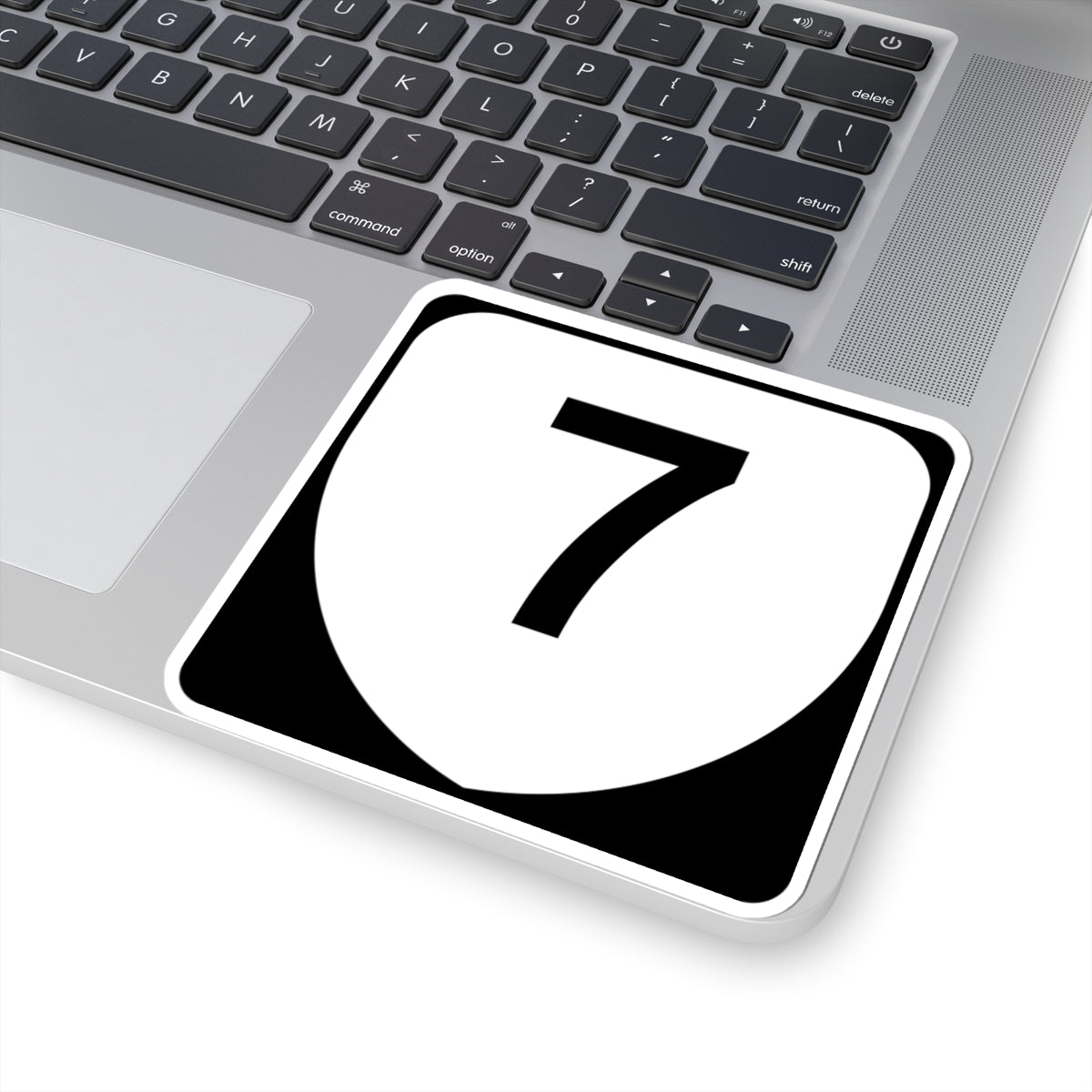 Virginia 7 (Virginia) (Road Sign) STICKER Vinyl Kiss-Cut Decal