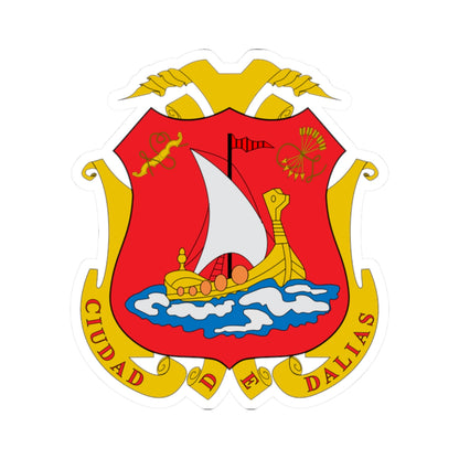 Escudo de Dalías (Spain) (Coat of Arms) STICKER Vinyl Kiss-Cut Decal