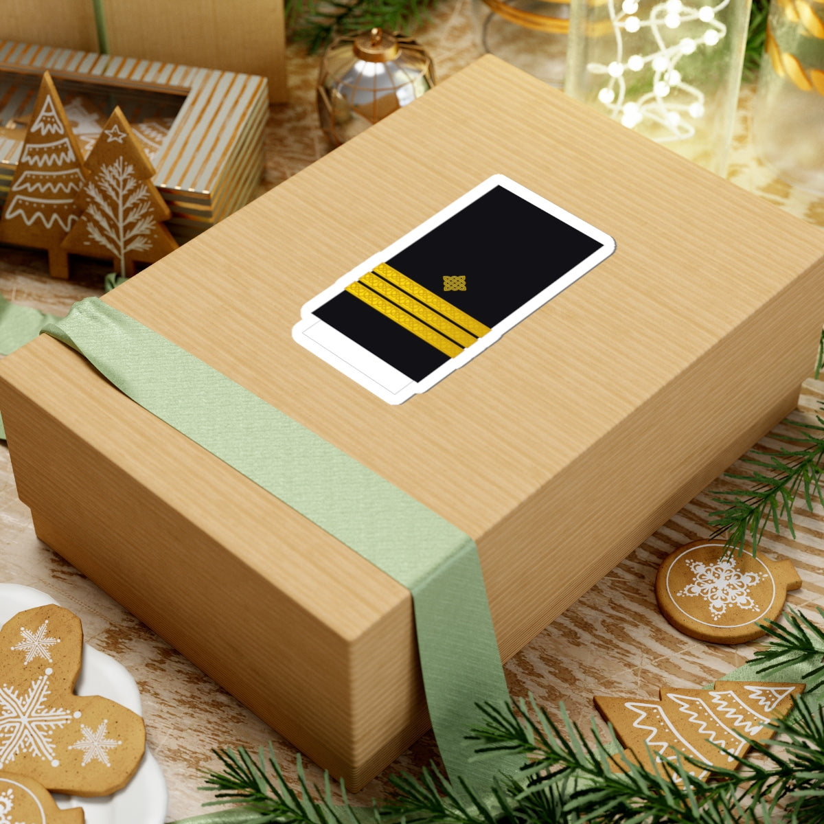 Croatia Navy OF 3 (Croatia) (Military Rank) STICKER Vinyl Kiss-Cut Decal