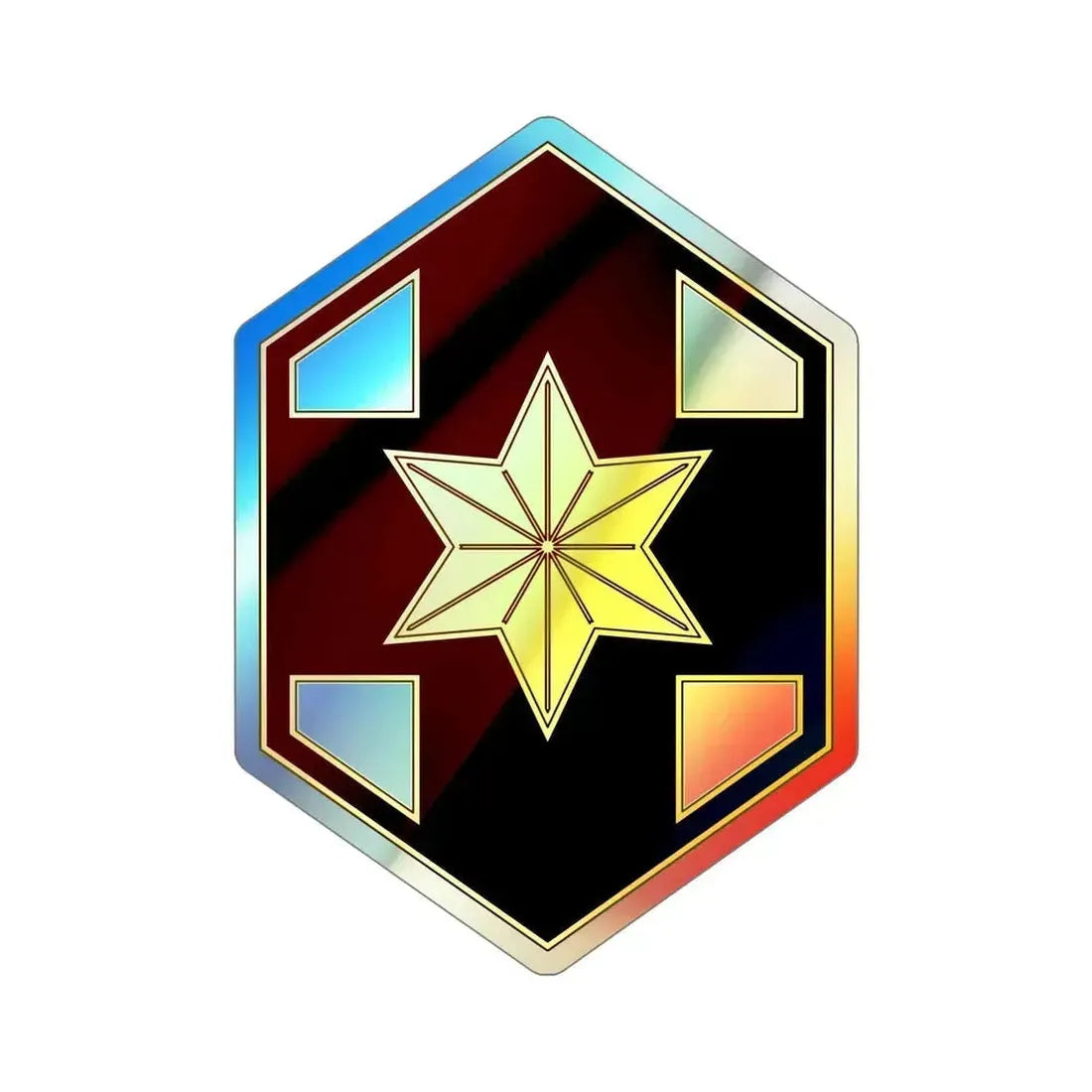 804 Medical Brigade 2 (U.S. Army) Holographic STICKER Die-Cut Vinyl Decal 5 Inch Holographic - The Sticker Space