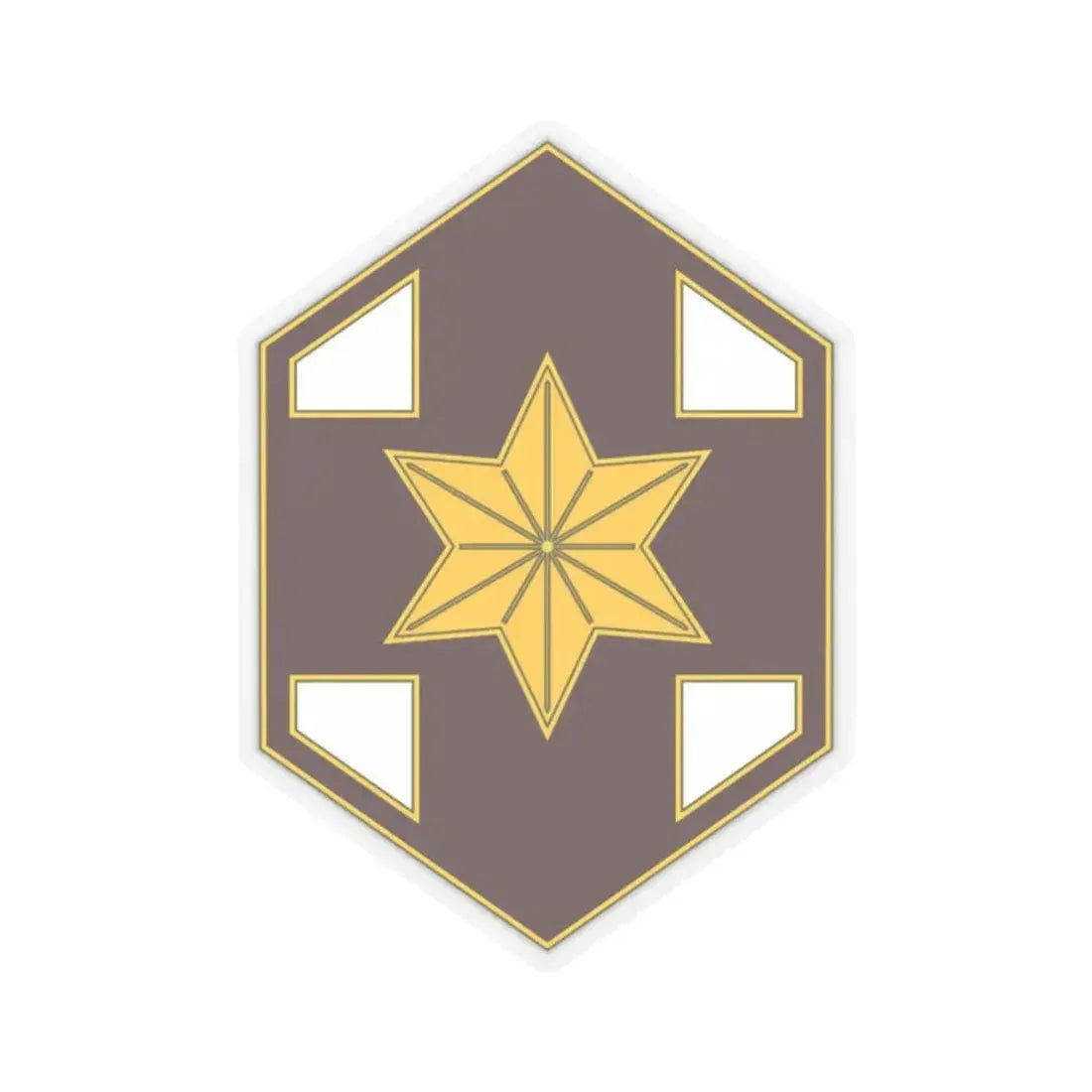 804 Medical Brigade 2 (U.S. Army) STICKER Vinyl Kiss-Cut Decal 2 Inch Transparent - The Sticker Space