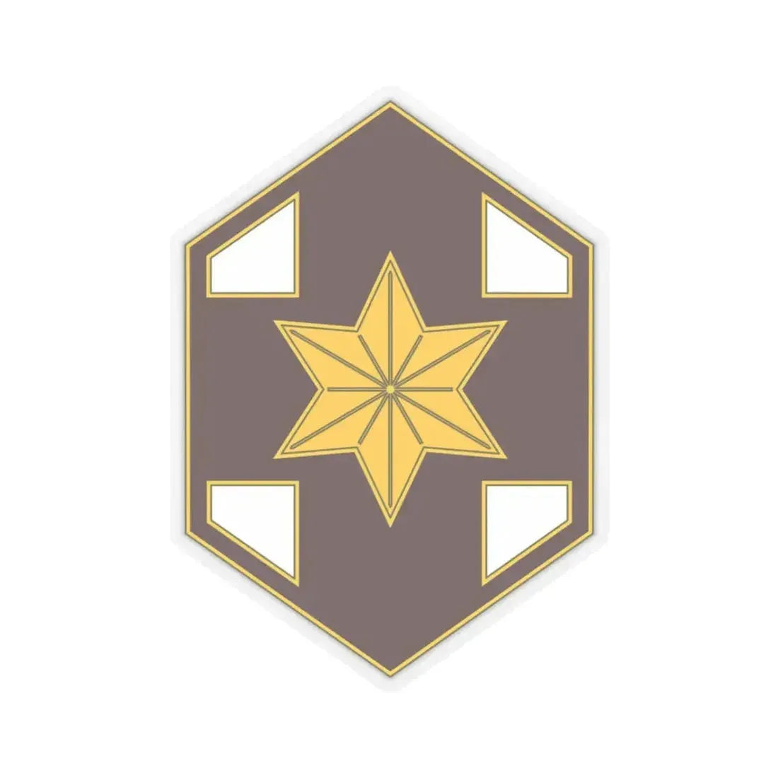 804 Medical Brigade 2 (U.S. Army) STICKER Vinyl Kiss-Cut Decal 3 Inch Transparent - The Sticker Space