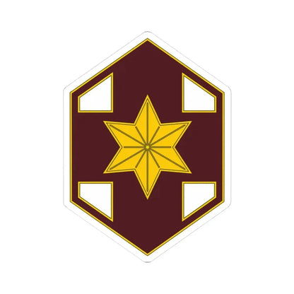 804 Medical Brigade 2 (U.S. Army) STICKER Vinyl Kiss-Cut Decal 3 Inch White - The Sticker Space
