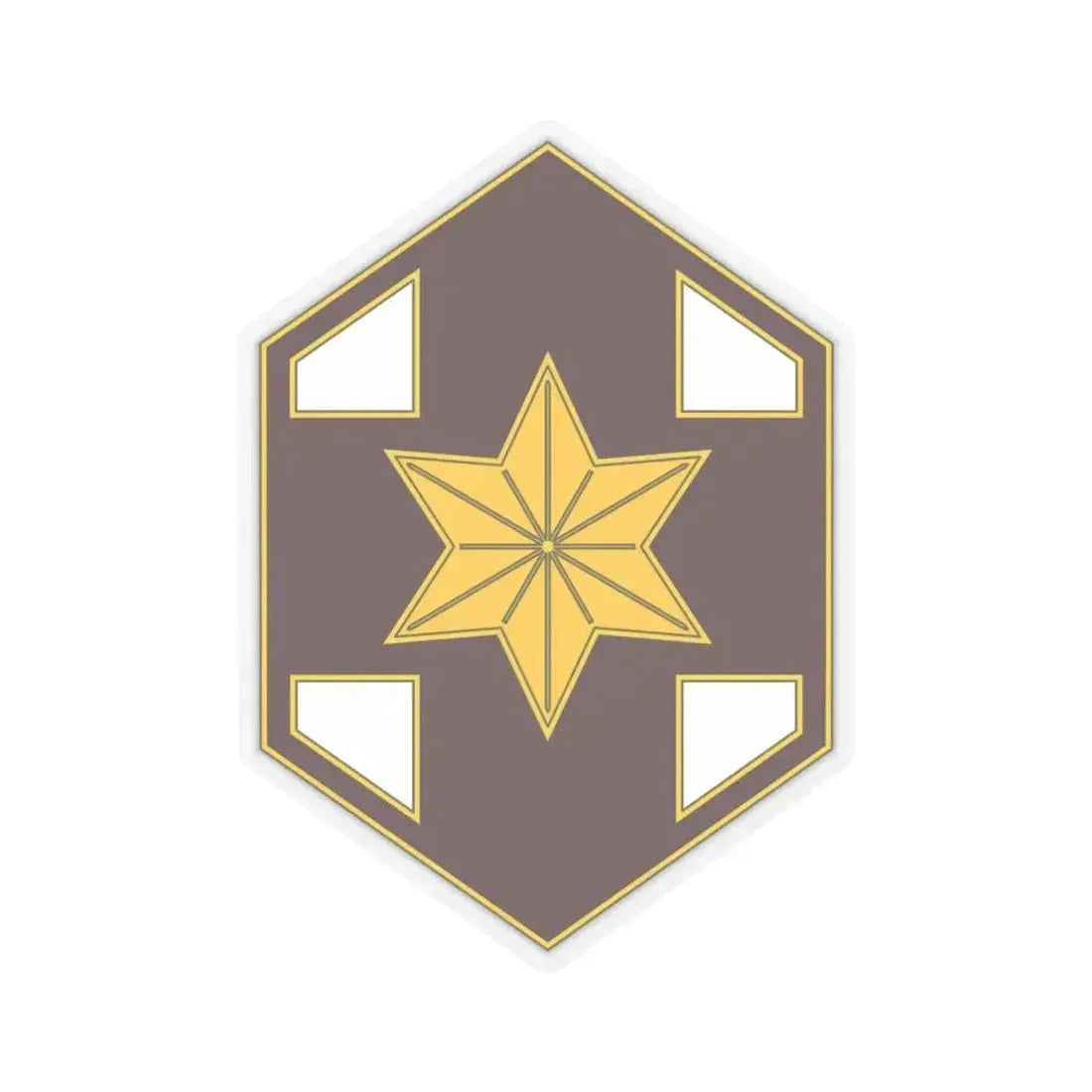 804 Medical Brigade 2 (U.S. Army) STICKER Vinyl Kiss-Cut Decal 4 Inch Transparent - The Sticker Space