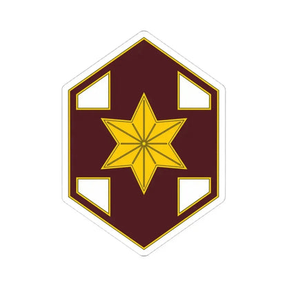 804 Medical Brigade 2 (U.S. Army) STICKER Vinyl Kiss-Cut Decal 4 Inch White - The Sticker Space