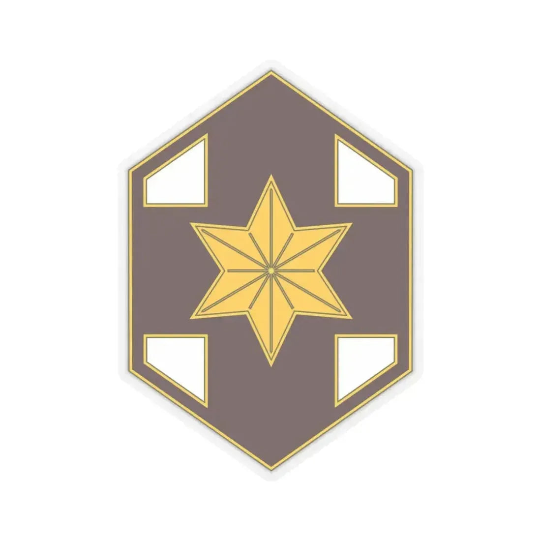 804 Medical Brigade 2 (U.S. Army) STICKER Vinyl Kiss-Cut Decal 6 Inch Transparent - The Sticker Space