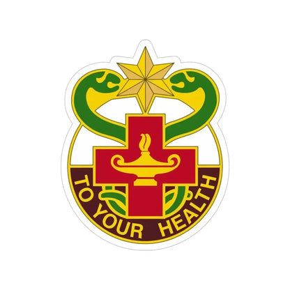 804 Medical Brigade 3 (U.S. Army) Transparent STICKER Die-Cut Vinyl Decal 6 Inch - The Sticker Space