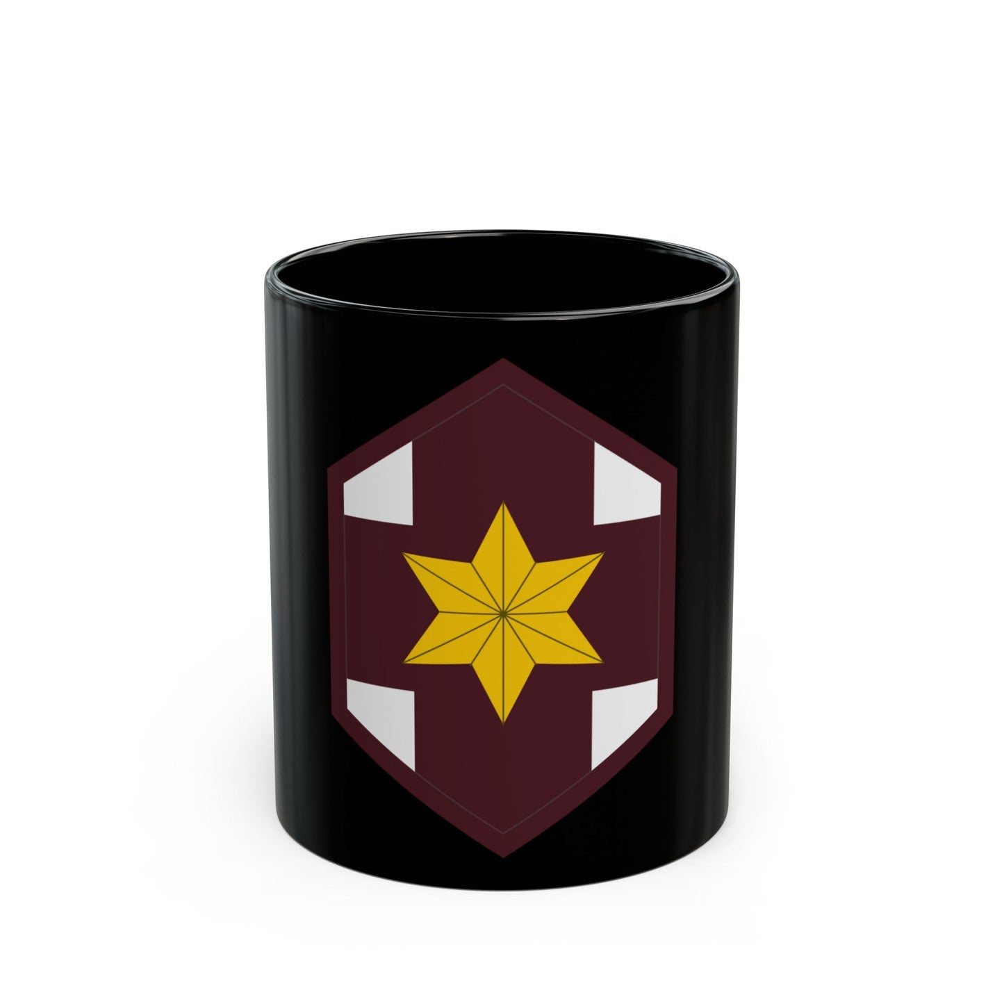 804 Medical Brigade (U.S. Army) Black Coffee Mug-11oz-The Sticker Space