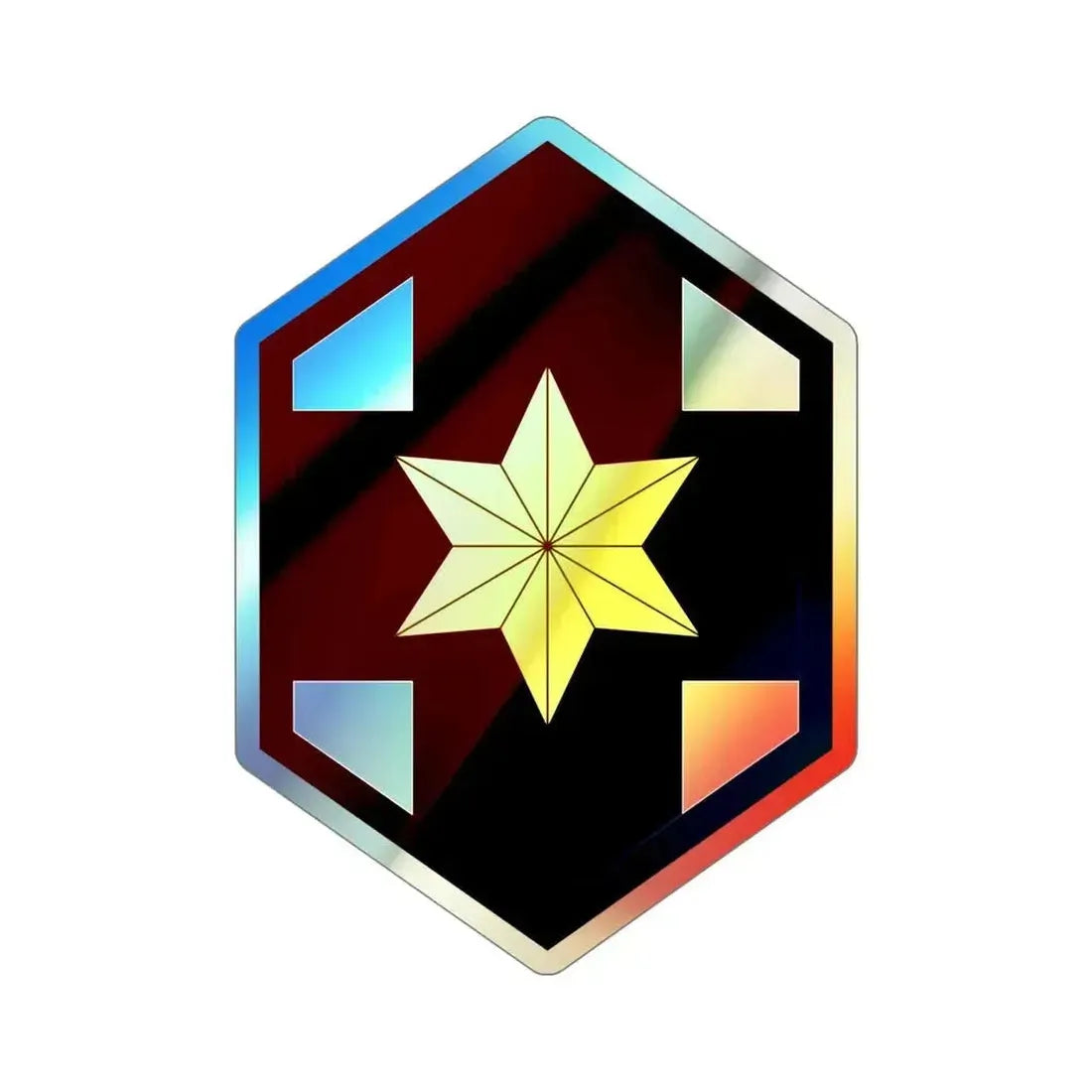 804 Medical Brigade (U.S. Army) Holographic STICKER Die-Cut Vinyl Decal 5 Inch Holographic - The Sticker Space