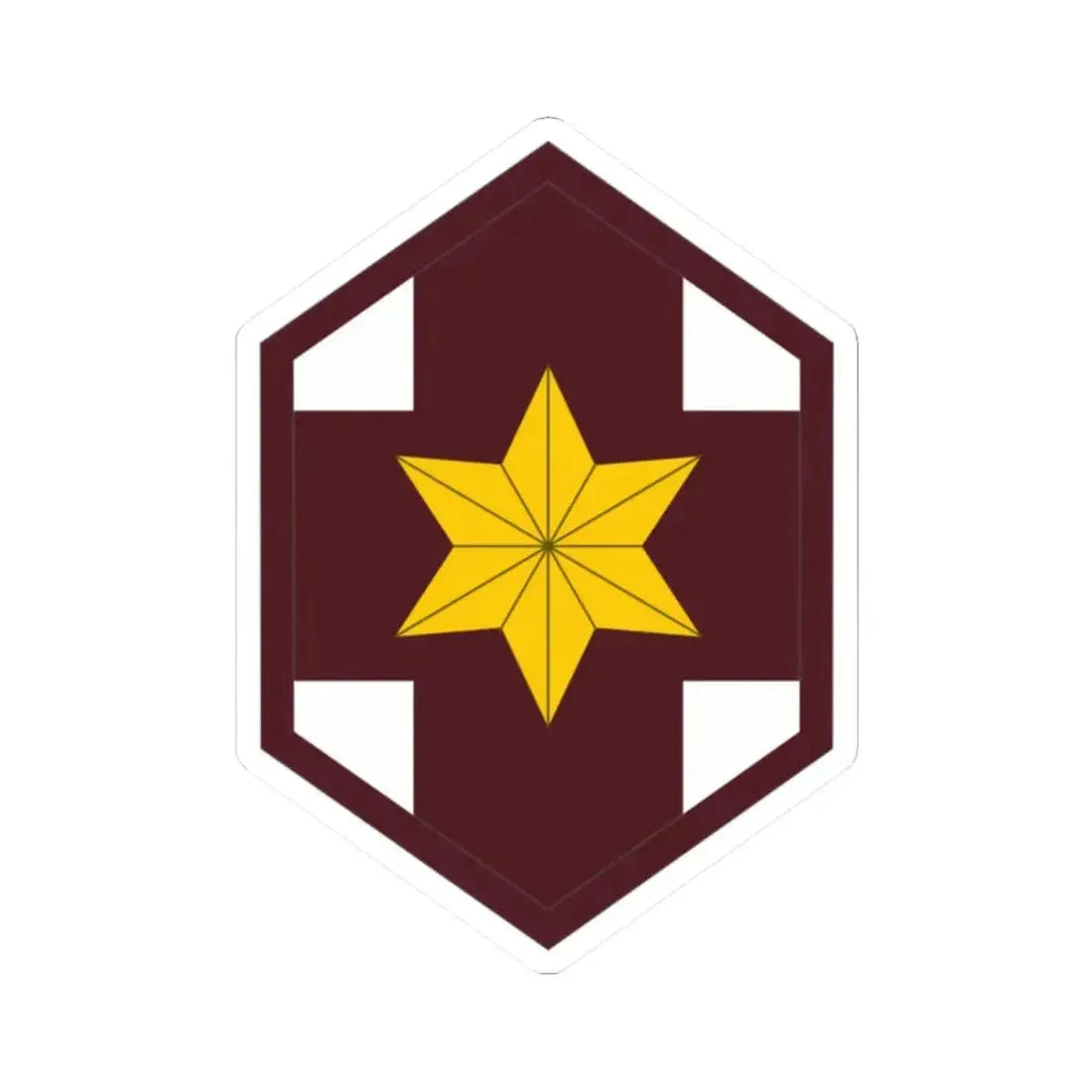 804 Medical Brigade (U.S. Army) STICKER Vinyl Kiss-Cut Decal 2 Inch White - The Sticker Space