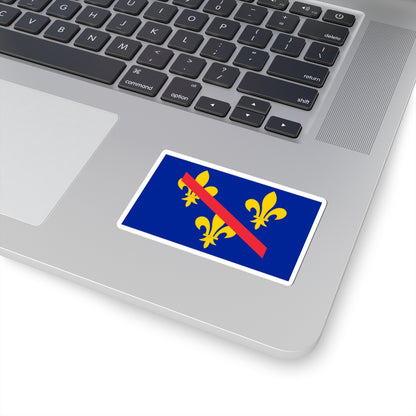 Flag of Dombes (France) STICKER Vinyl Kiss-Cut Decal