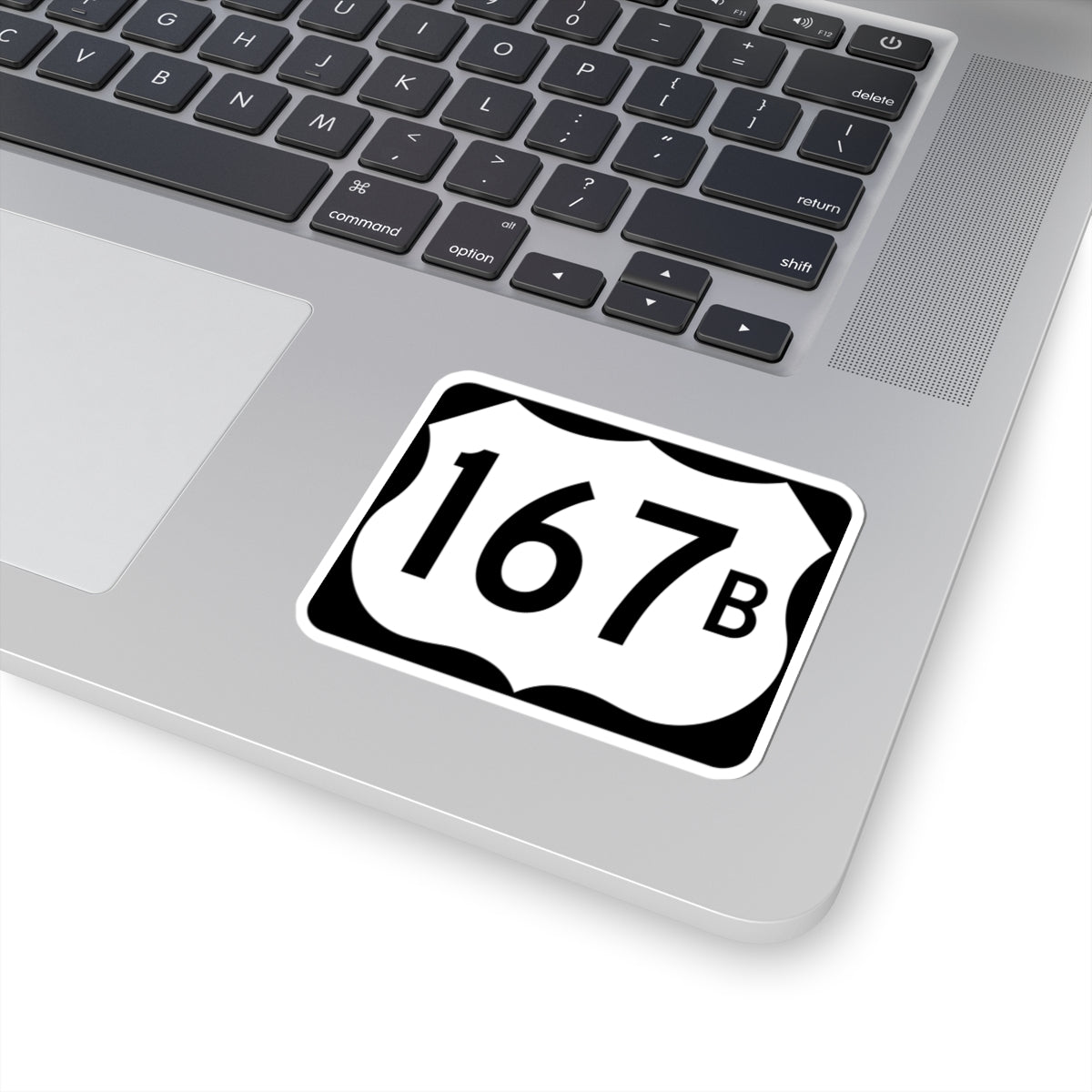 US 167B (Arkansas) (Road Sign) STICKER Vinyl Kiss-Cut Decal
